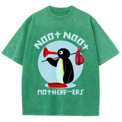 NOOT NOOT MOTHERF***ERS Vintage Distressed T-shirt