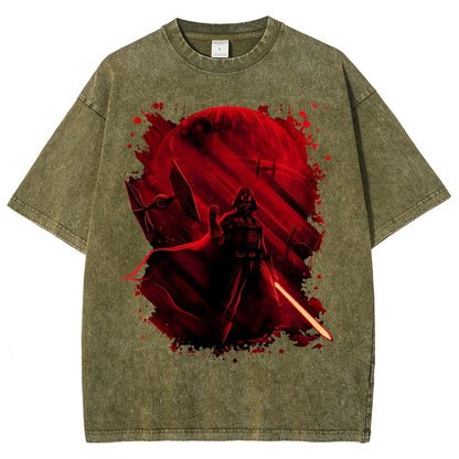 Dark Power Vintage Distressed T-shirt