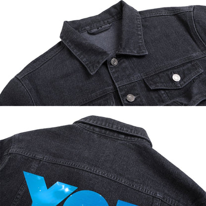 You Can't Take The Horizon Denim Jacket