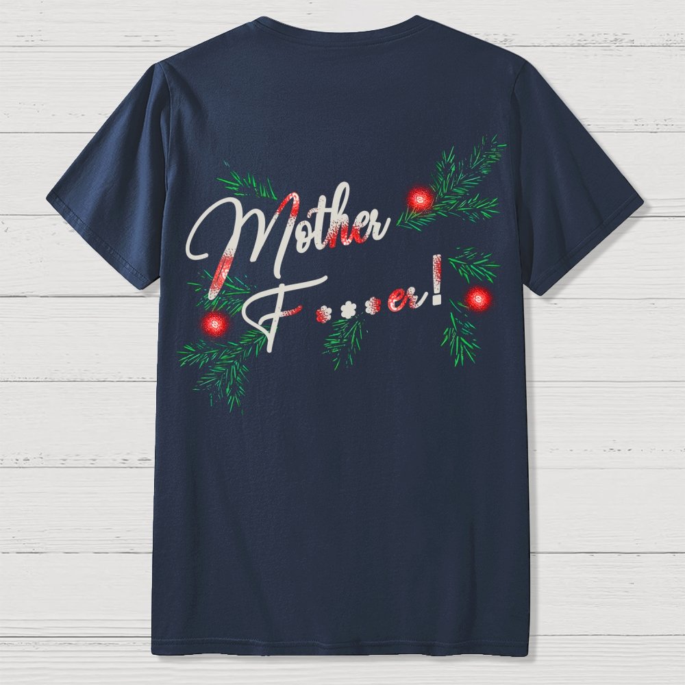 Yippee-Ki-Yay Mother   F***er！Front And Back Printing Geek T-Shirt