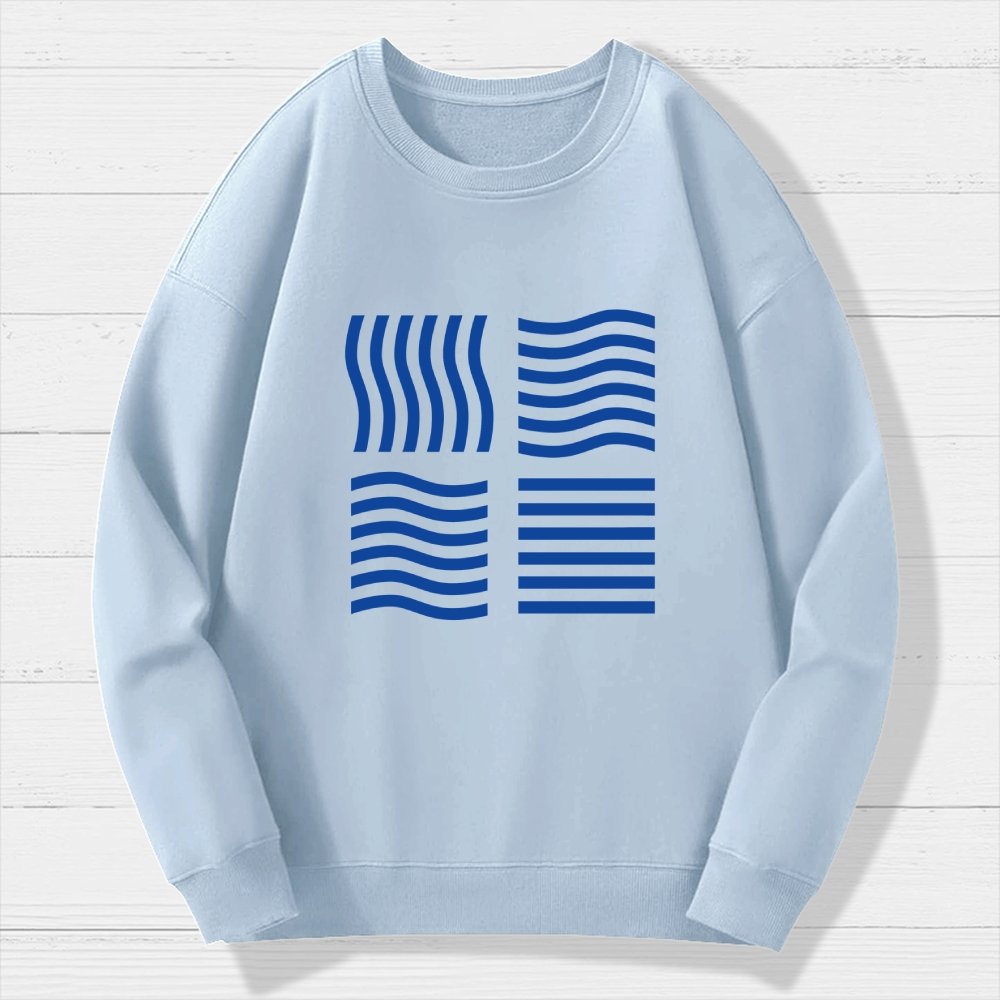 Elemental Stones Geek Cotton Sweatshirt