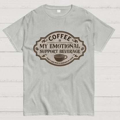 My Emotional Support Beverage Geek T-Shirt