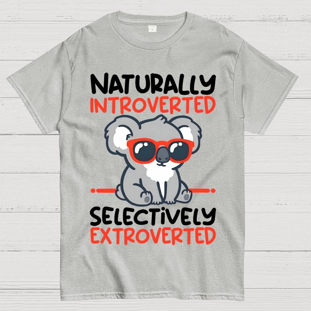 Selectively extrovert Unisex Geek T-Shirt