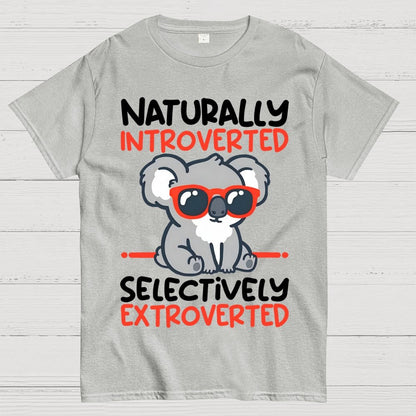 Selectively extrovert Unisex Geek T-Shirt