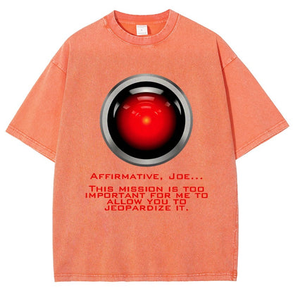 This mission is too important for me to allow you to jeopardize it Vintage Distressed T-shirt