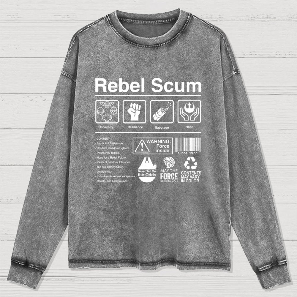 Washed Long Sleeve Tee 2507000218