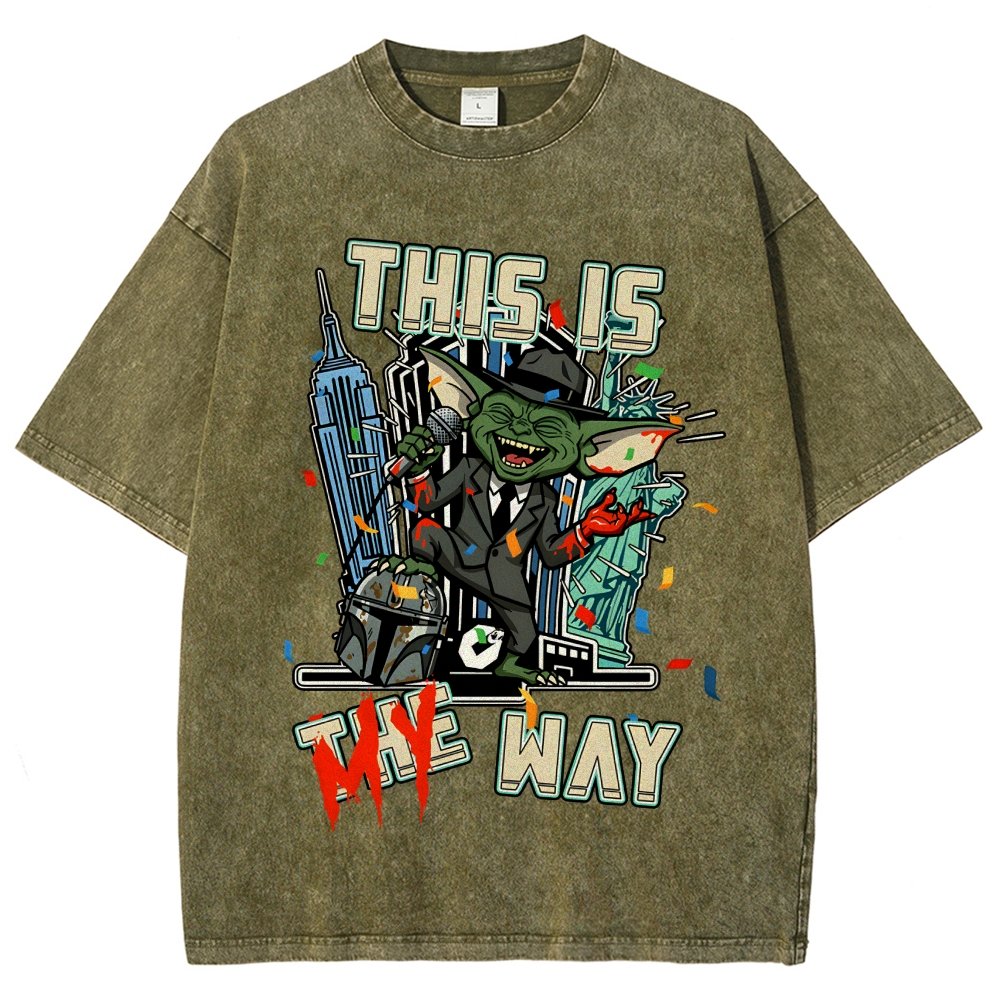 My WAY Vintage Distressed T-shirt