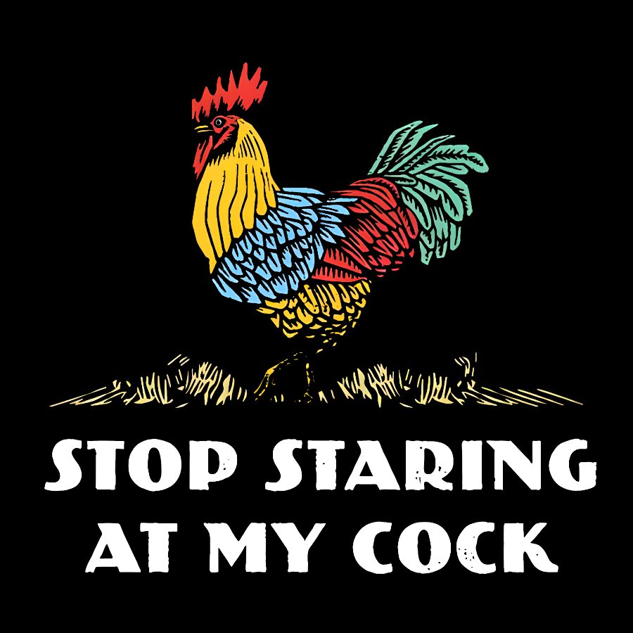 Stop Staring at My Cock Geek T-Shirt