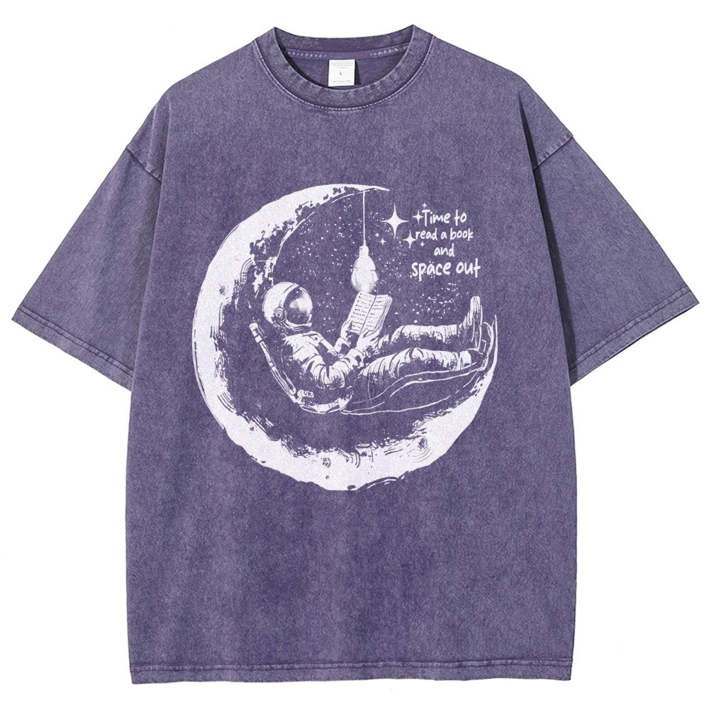 Time to read a book Vintage Distressed T-shirt