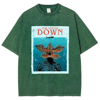 The Mysterious Realm Vintage Distressed T-shirt