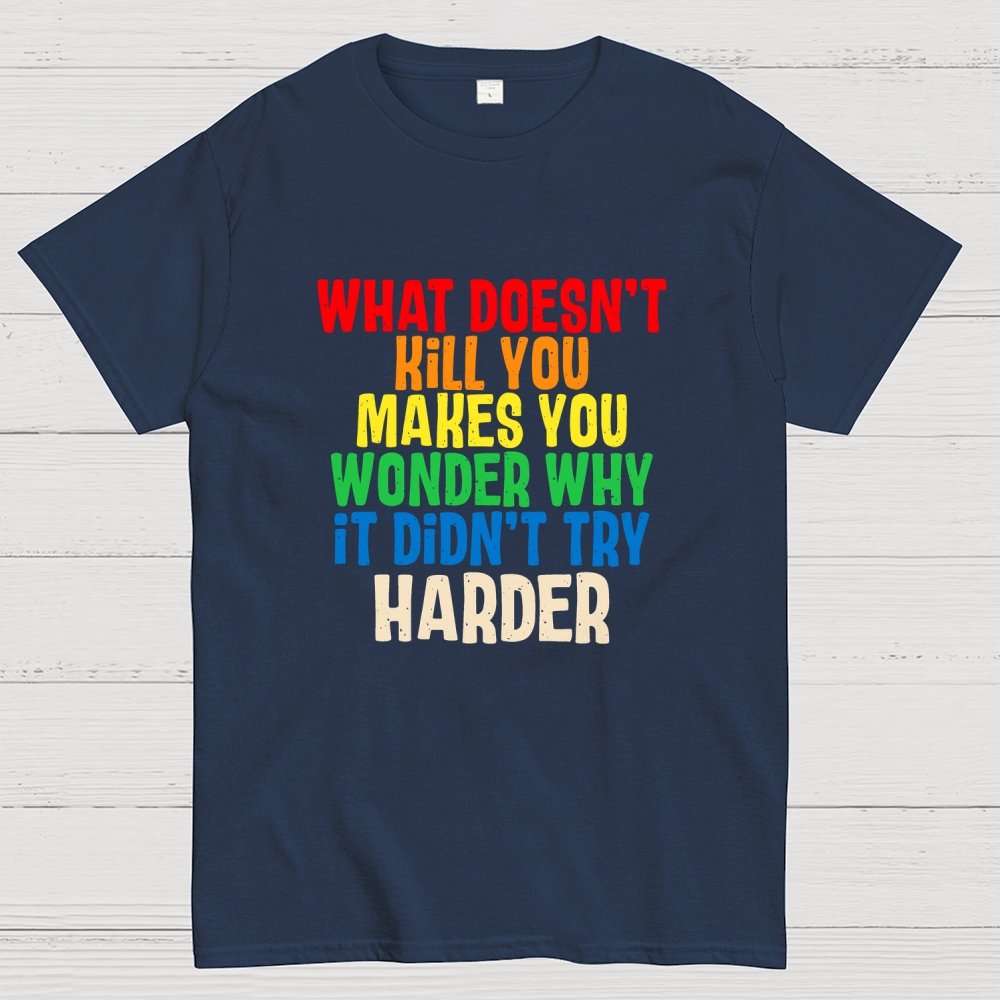 Try Harder Geek T-Shirt