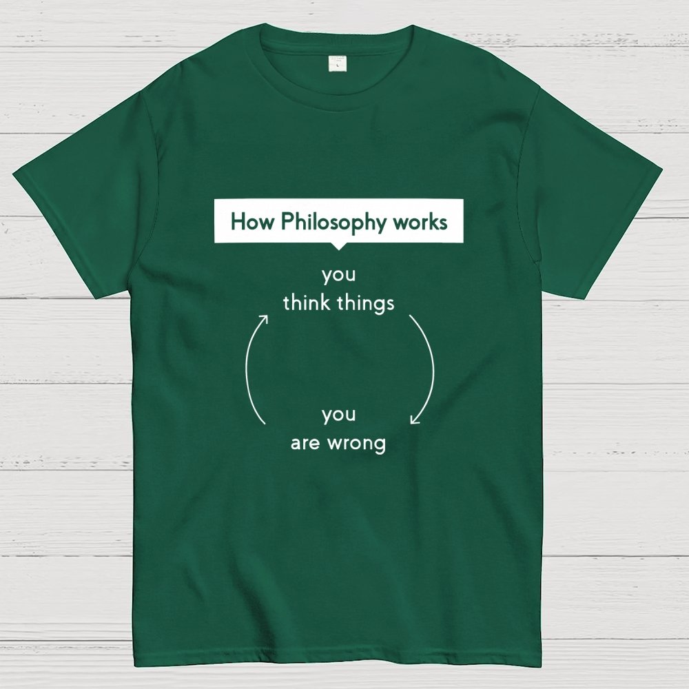 How Philosophy works Geek T-Shirt