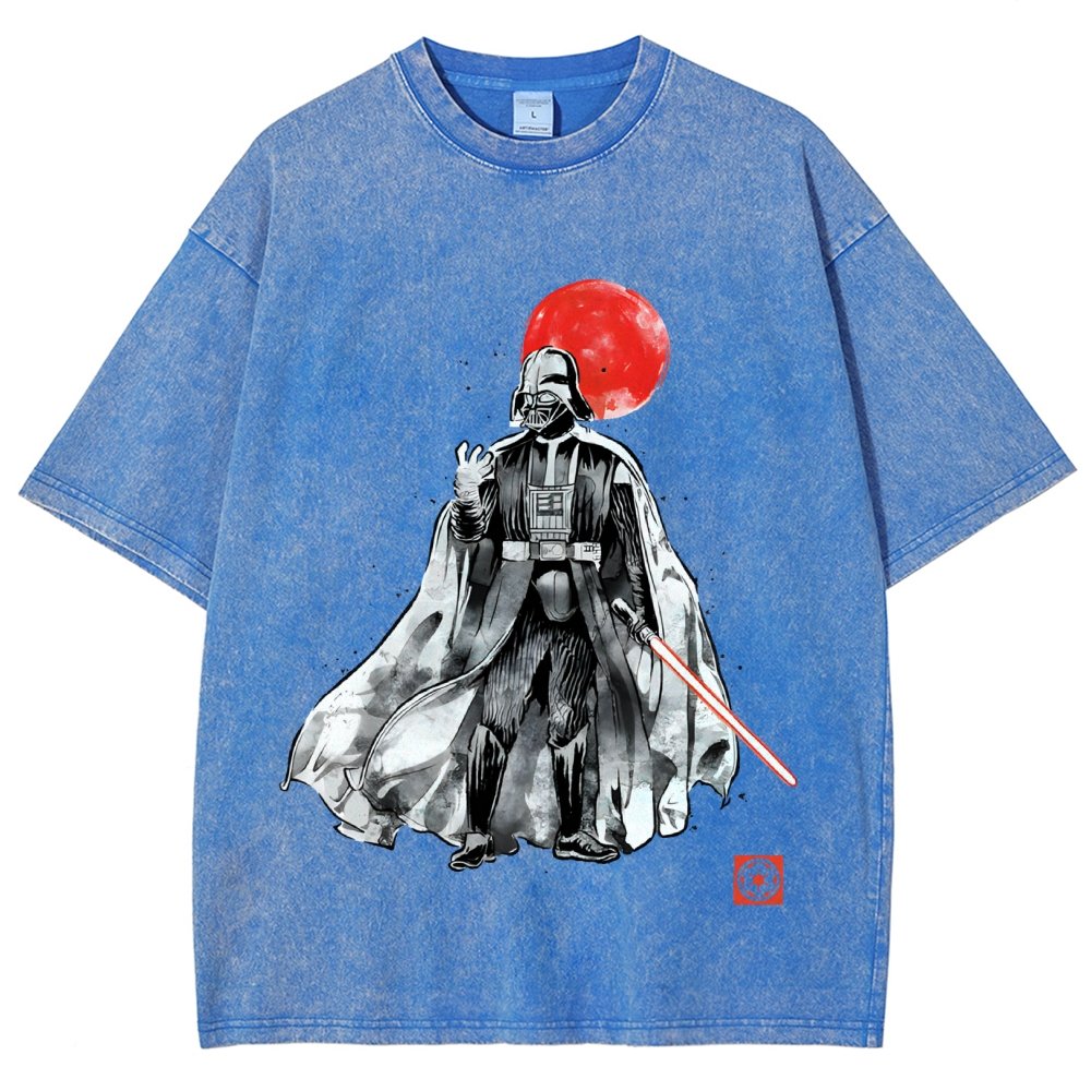 Dark Lord Sumi-E Vintage Distressed T-shirt