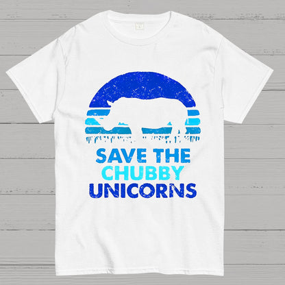 Save The Chubby Unicorns Geek T-Shirt