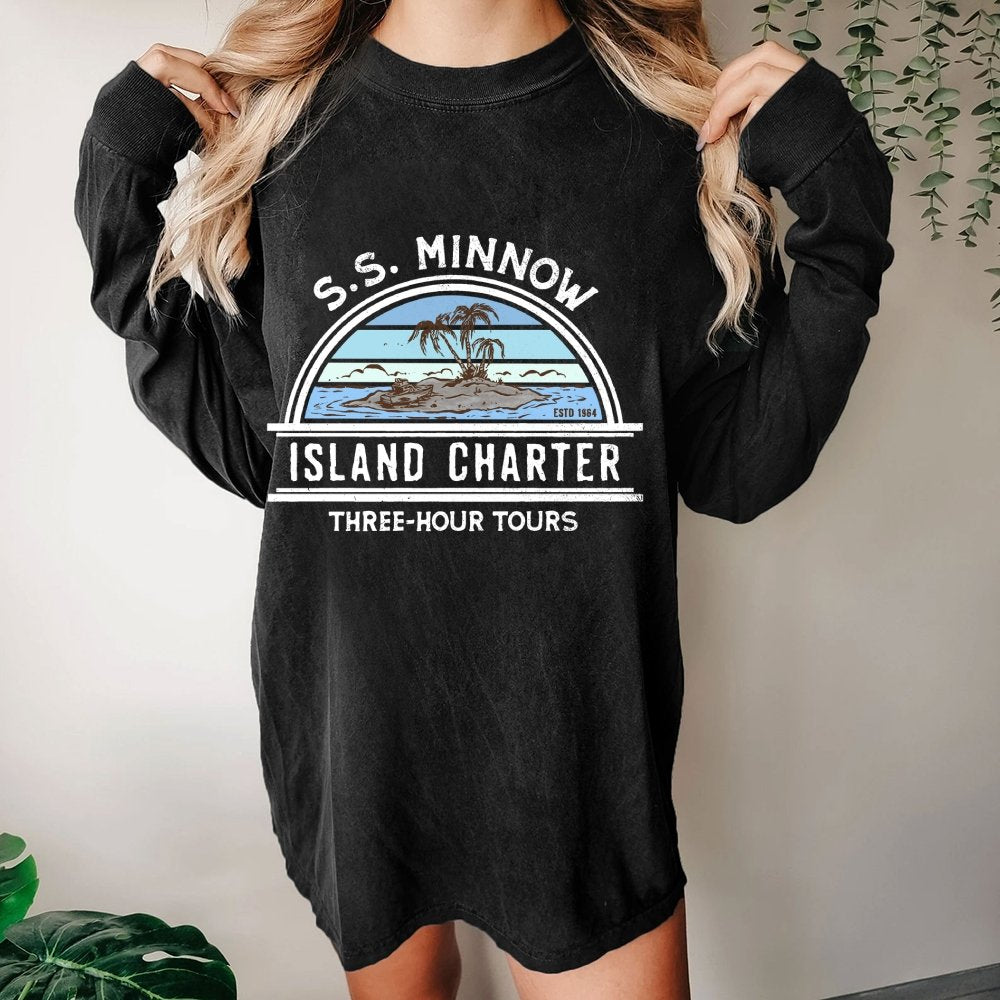 Tour 3 Hours Washed Long Sleeve Tee