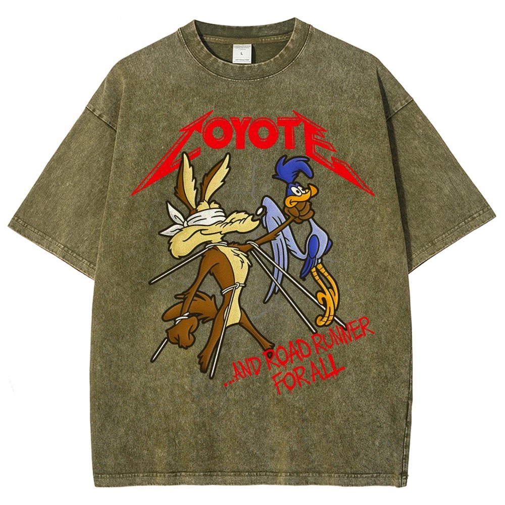 Wildmetallica Vintage Distressed T-shirt