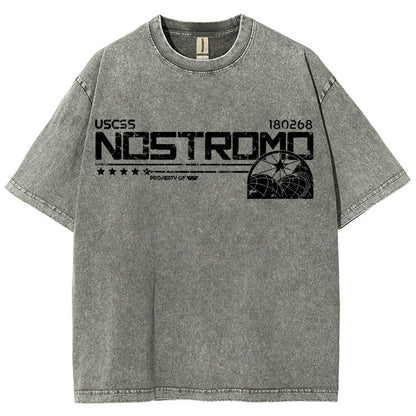 Space Crew Vintage Distressed T-shirt