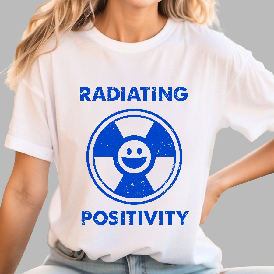 Radiating Positivity Geek T-Shirt