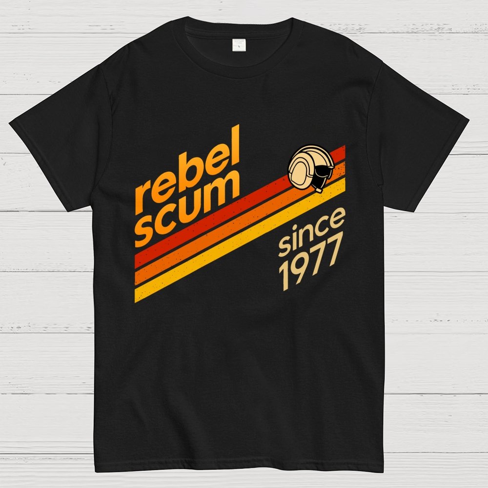 Vintage Scum Old School Scum Since 1977 Geek T-Shirt