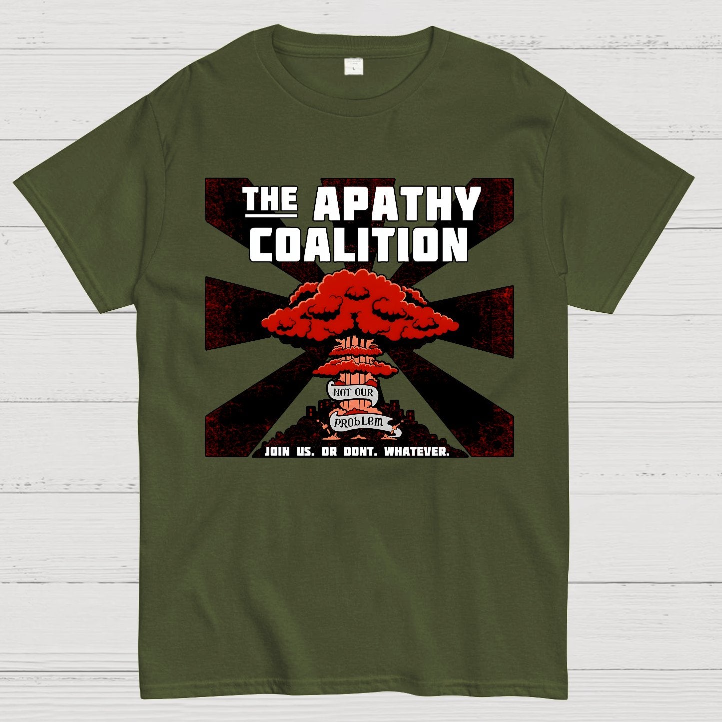 The Apathy Coalition Geek T-Shirt