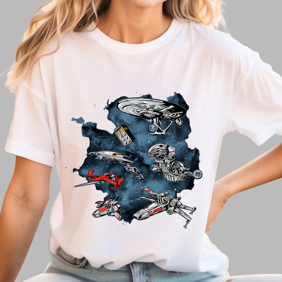 Ultimate Space Fleet Geek T-Shirt
