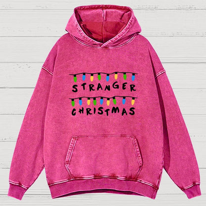 Mystery Christmas Vintage Distressed Hoodie