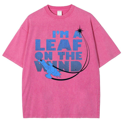 I’m a Leaf on the Wind Vintage Distressed T-shirt
