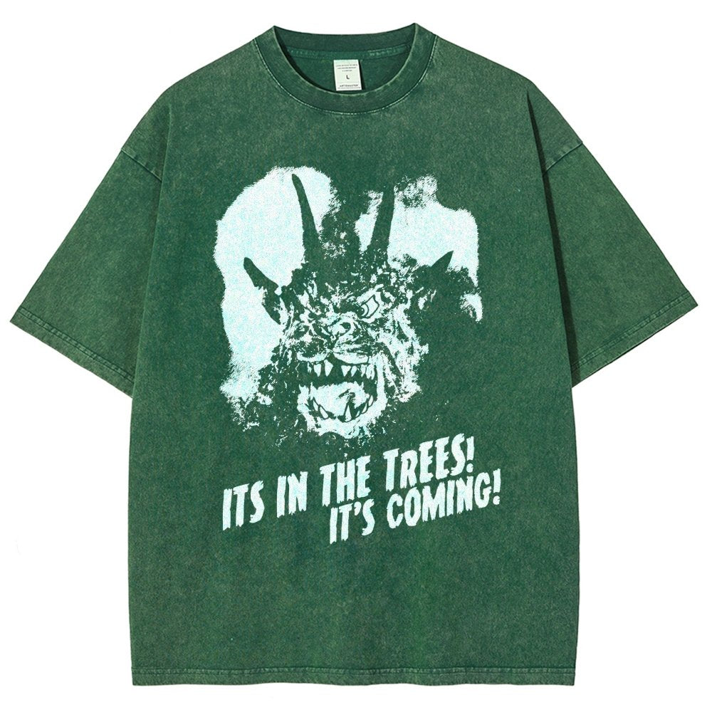 Night Of The Demon It's In The Trees ! Vintage Distressed T-shirt