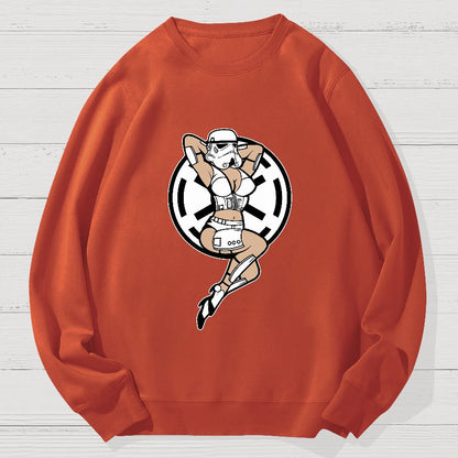 Planet Machine Beauty Geek Cotton Sweatshirt