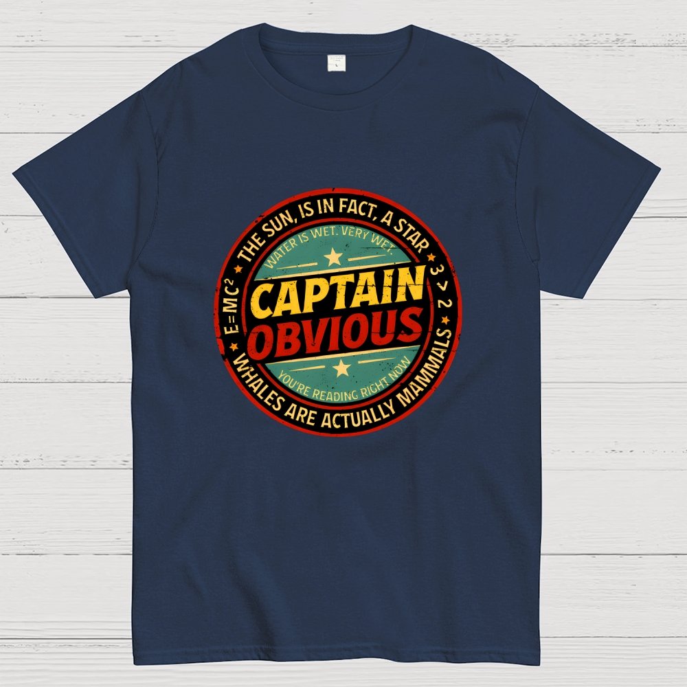 Captain Obvious Geek T-Shirt
