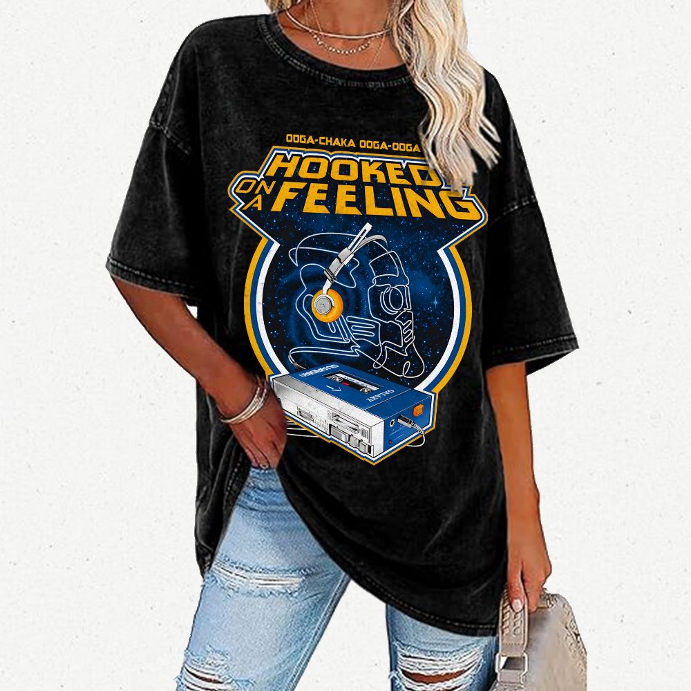 OOGA CHAKA Vintage Distressed T-shirt