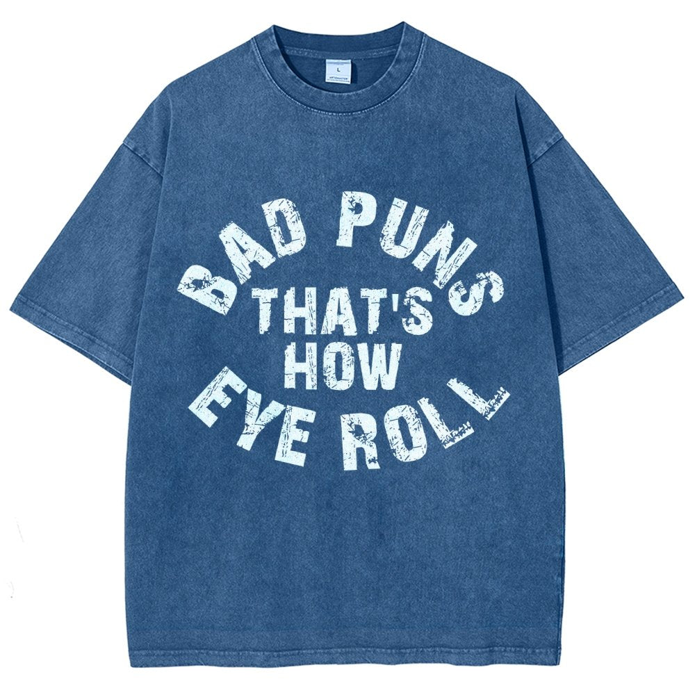 Eye Roll Vintage Distressed T-shirt