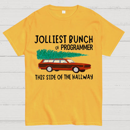 Jolliest Bunch Of Programmer This Side Of The Hallway Geek T-Shirt