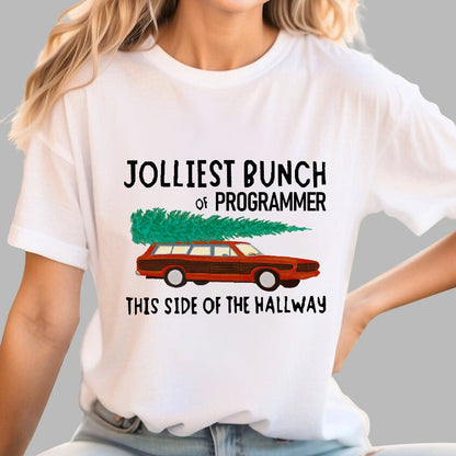 Jolliest Bunch Of Programmer This Side Of The Hallway Geek T-Shirt