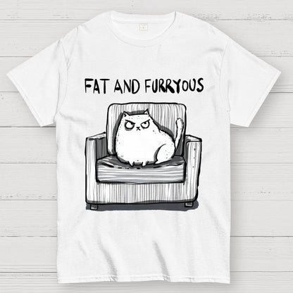 Fat and furryous Geek T-Shirt