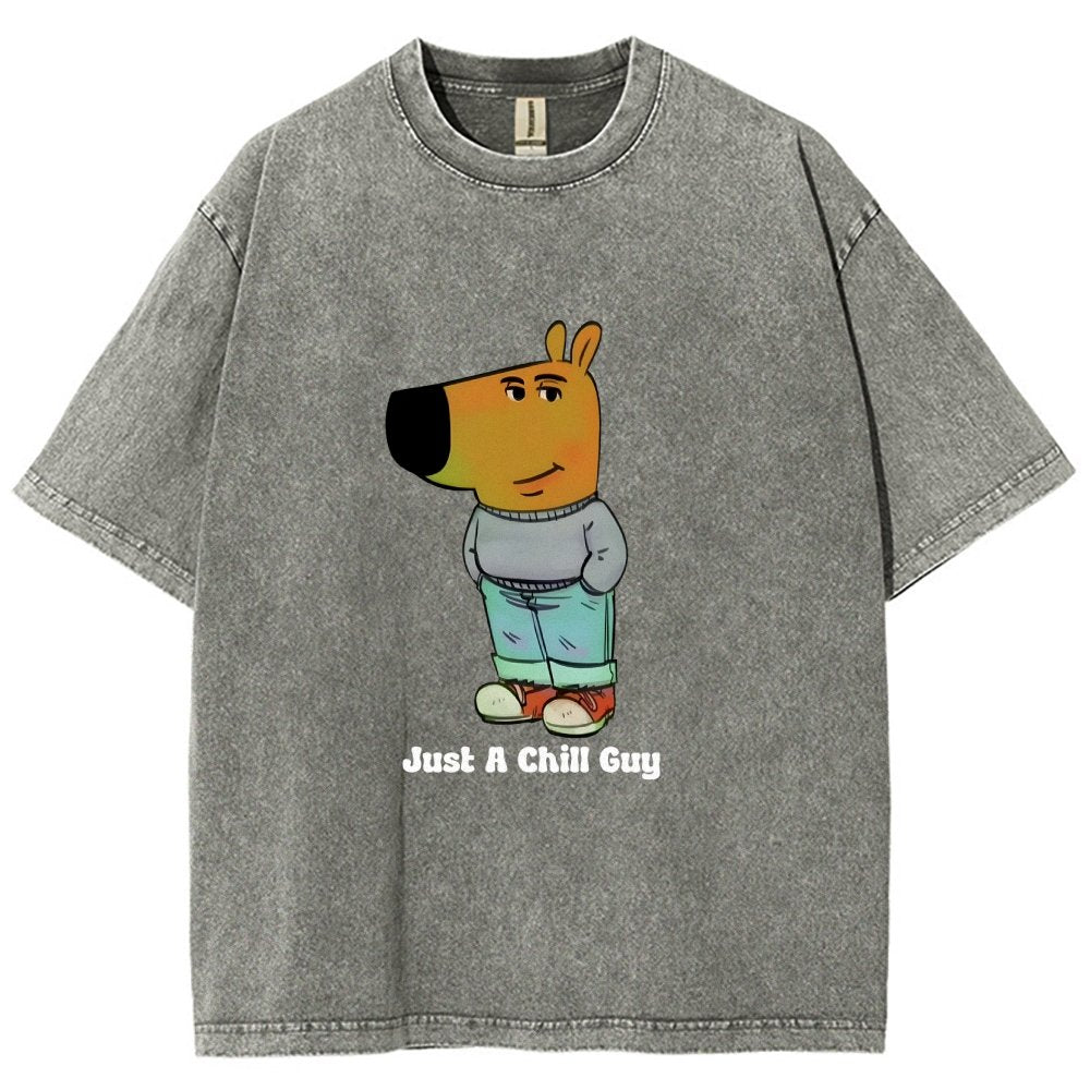 I'm Just A Chill Guy Vintage Distressed T-shirt