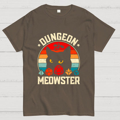 Dungeon Meowster Nerdy T-Shirt