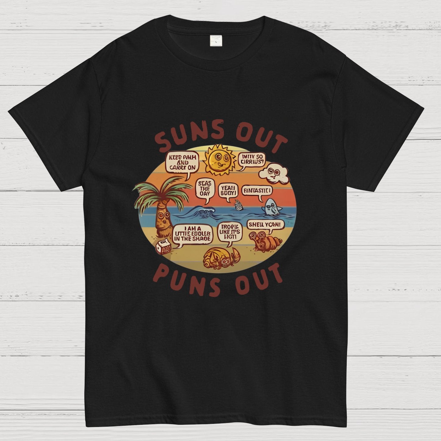 Suns out, Puns Out Nerdy T-Shirt