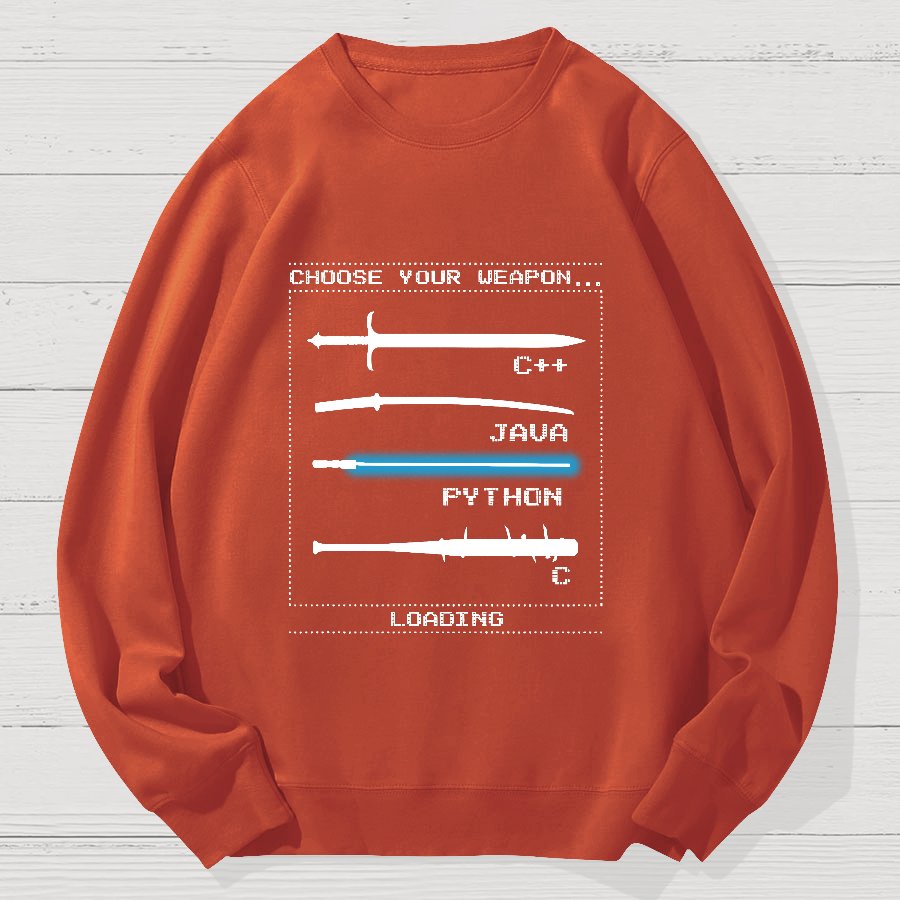 Programmer Geek Cotton Sweatshirt
