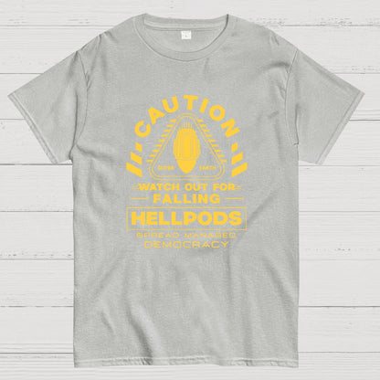 Hellpods Caution Geek T-Shirt