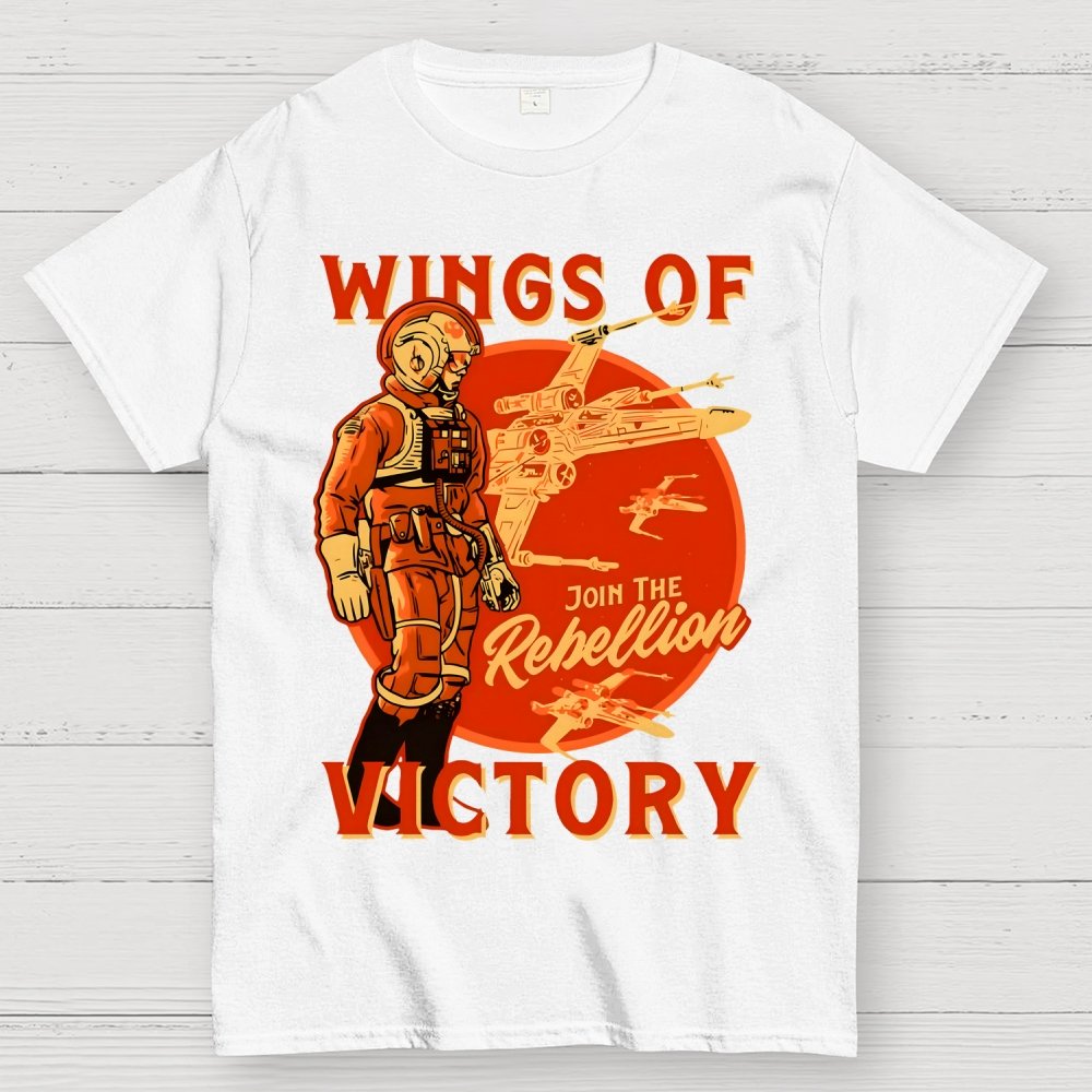 Wings of Triumph Victory Recruitment Geek T-Shirt