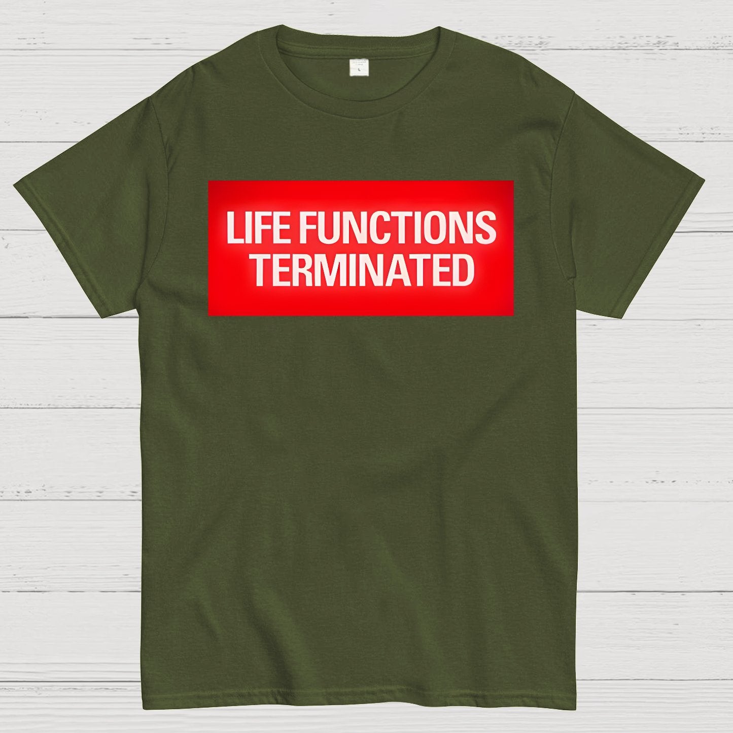 Life Functions Terminated Geek T-Shirt
