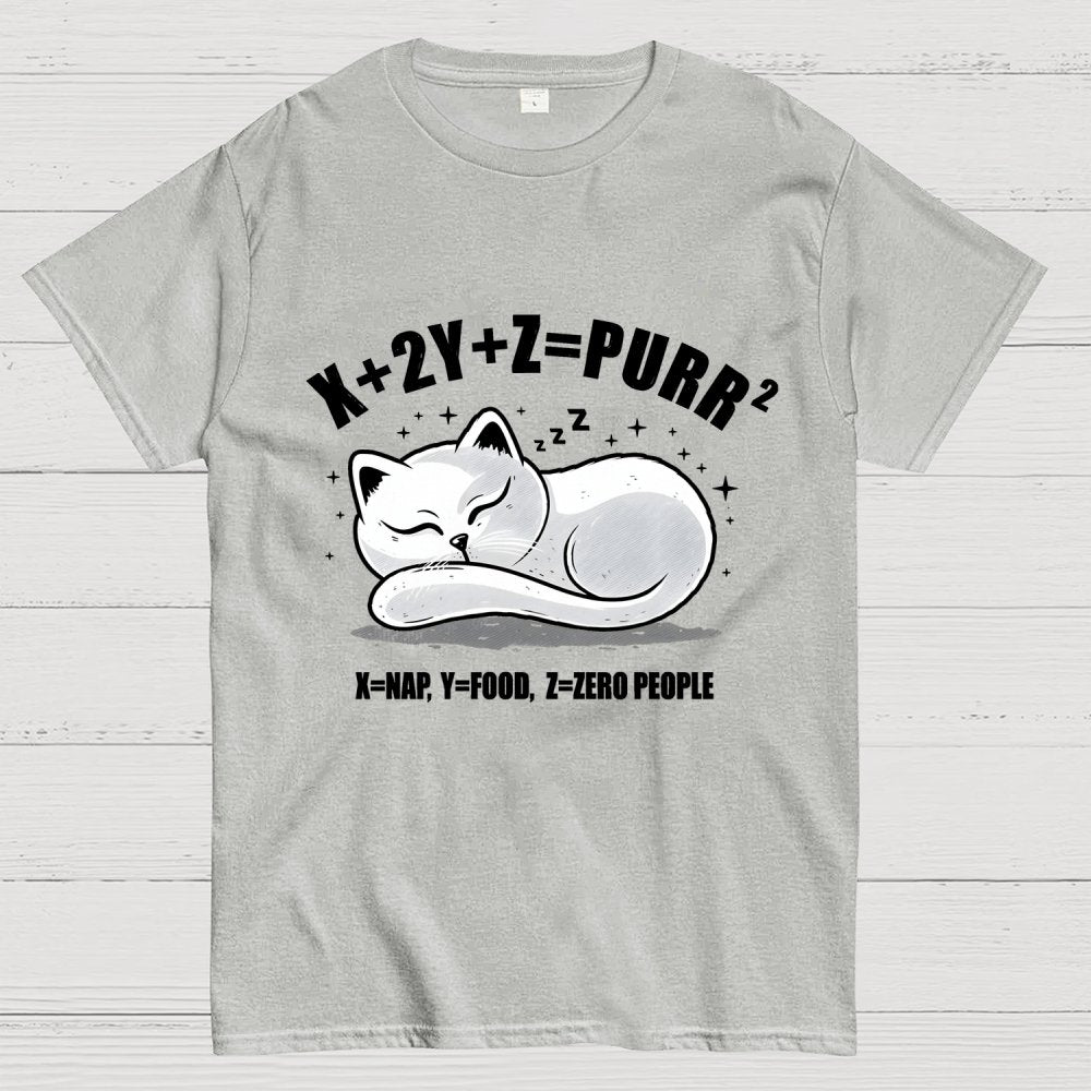 Purrfect Equation Geek T-Shirt