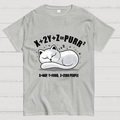Purrfect Equation Geek T-Shirt