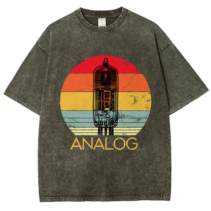 Vacuum Tube Analog Vintage Distressed T-shirt