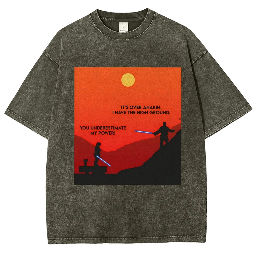 I have the Upper Hand Vintage Distressed T-shirt