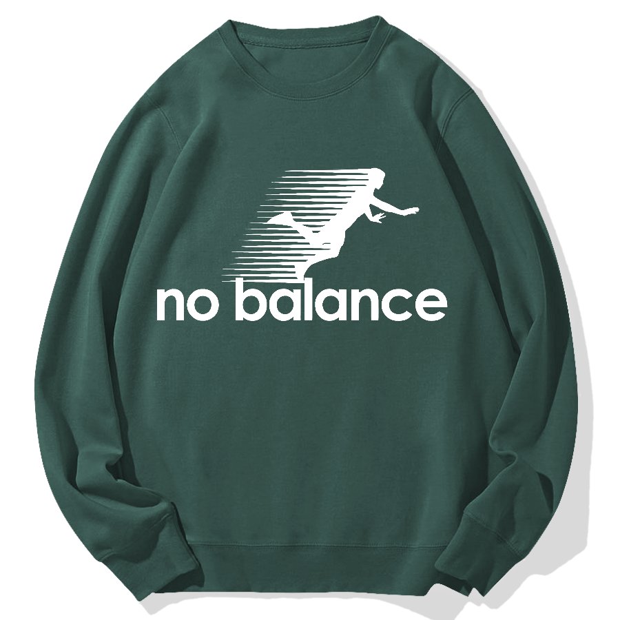 No Balance Geek Cotton Sweatshirt