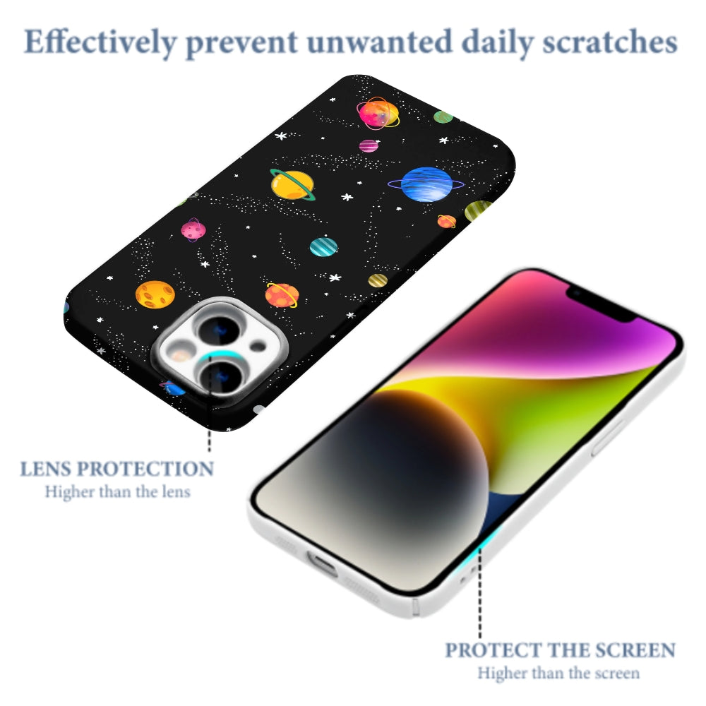 Universe Planet Print Phone Cases