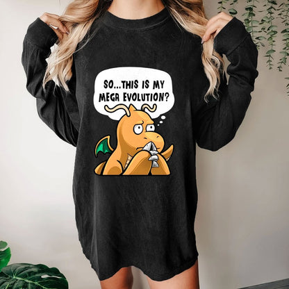 This is my Mega Evolution Washed Long Sleeve Tee