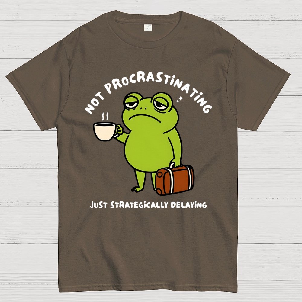 Not Procrastinating Geek T-Shirt